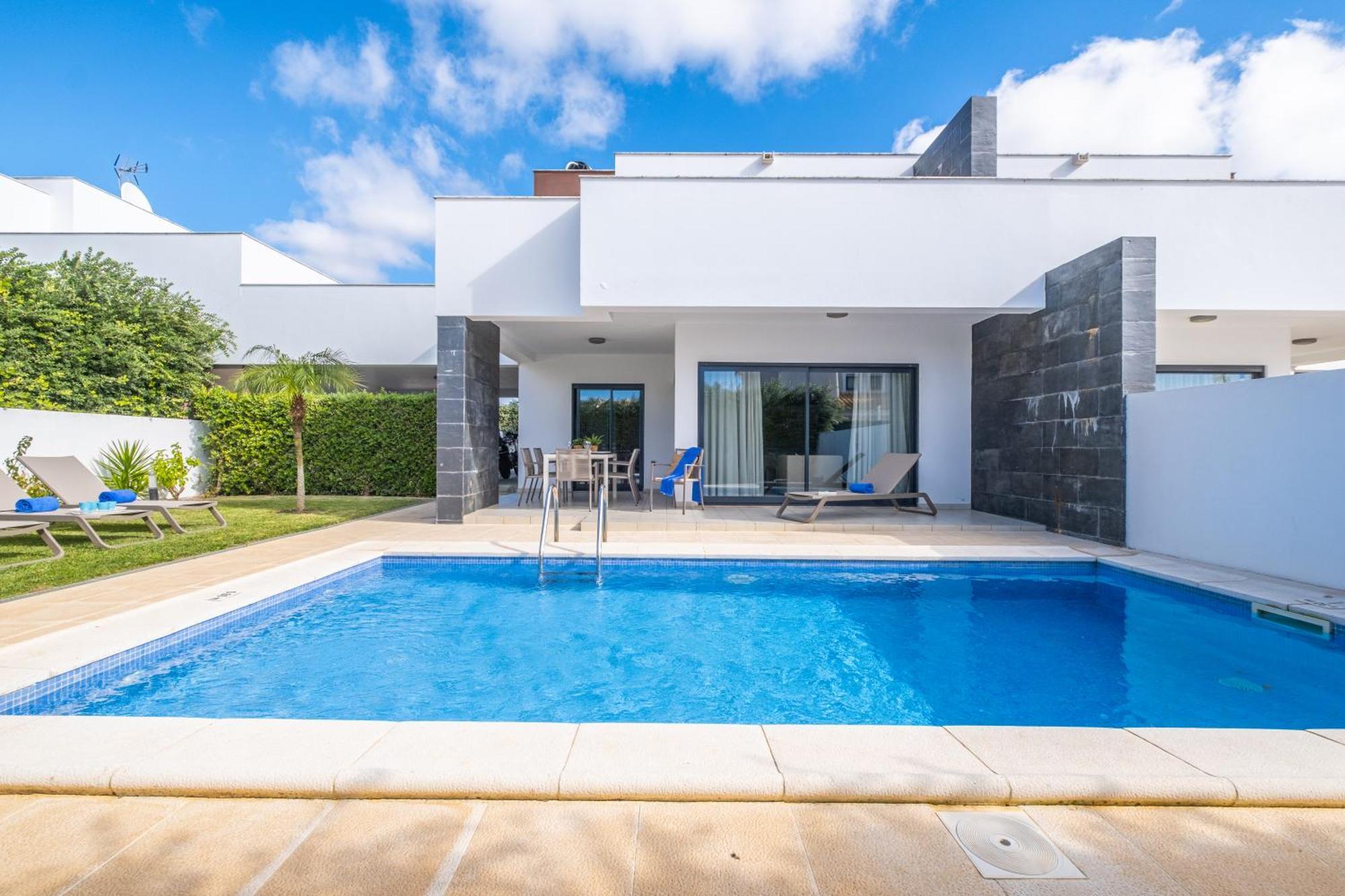 Villas Novochoro - Small Garden By DreamvillasΑλμπουφέιρα Εξωτερικό φωτογραφία